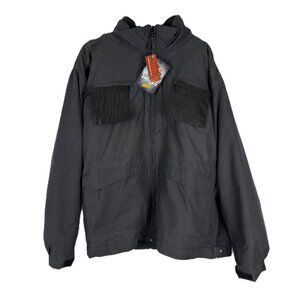 Men's Tru-Spec 3-In-1 Triple Threat Tactical Jacket - NWT - Size 2XL - Black